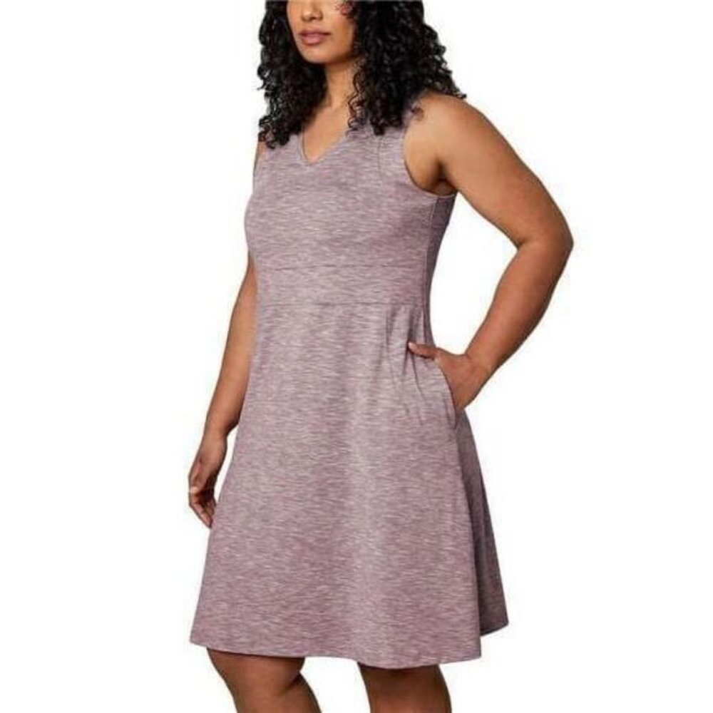 Mondetta Women's Active Dress (Elderberry, Medium)